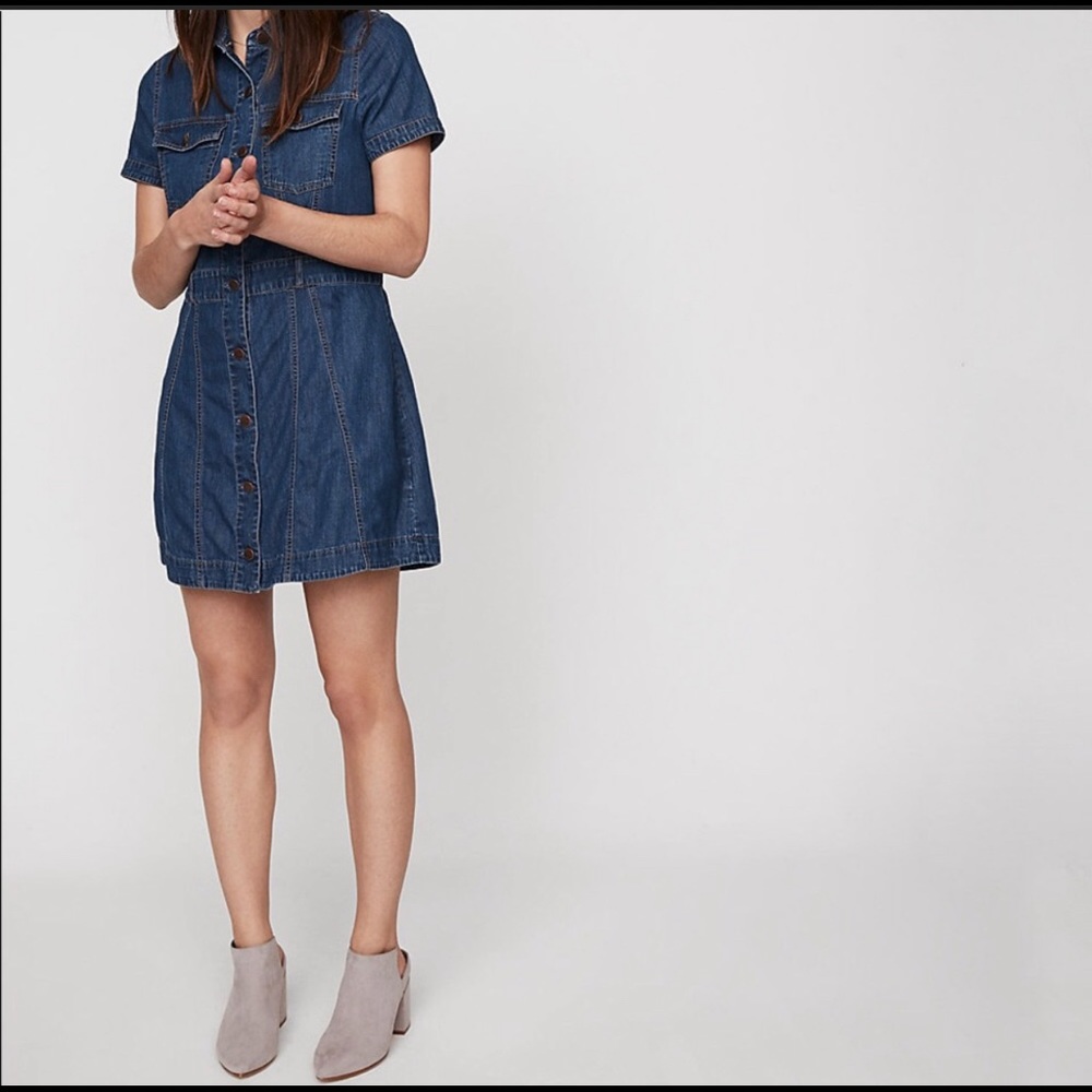 Express Jean Dress (Med) EUC